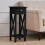 Living And Home Bedside Telephone Table Drawer Side Slim Tall Hallway End Table 1