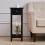 Living And Home Bedside Telephone Table Drawer Side Slim Tall Hallway End Table 2