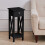 Living And Home Bedside Telephone Table Drawer Side Slim Tall Hallway End Table 3