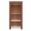 (Brown) Single Canvas Clothe Storage Wardrobe Cupboard 1