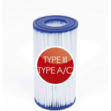 Bestway Swimming Pool Filter Pump Replacement Cartridge Type III 58012