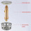 35mm Wash Basin Bounce Drain Filter Pop Up Bathroom Sink Drain Plug Replacement 4