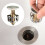 35mm Wash Basin Bounce Drain Filter Pop Up Bathroom Sink Drain Plug Replacement 1