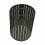 (Style 2 Black) Wire Cage Shade Modern Barel Style Ceiling Light 1