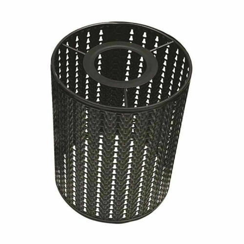 (Style 2 Black) Wire Cage Shade Modern Barel Style Ceiling Light