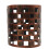 (Style 1 Rustic Red) Wire Cage Shade Modern Barel Style Ceiling Light 1