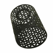 (Style 3 Black) Wire Cage Shade Modern Barel Style Ceiling Light