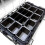 Keter Keter DIY Tool Storage Organizer Black Clear Cover 8