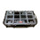 Keter Keter DIY Tool Storage Organizer Black Clear Cover 6