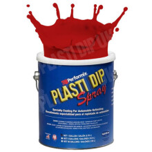(Red) Plasti Dip - 1 Gallon (US) Pre Mixed Sprayable - Muscle Colours