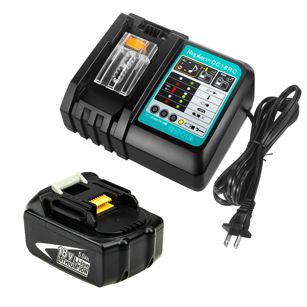 battery BL1860B BL1850B fast charger DC18RC-Makita Battery Compatible