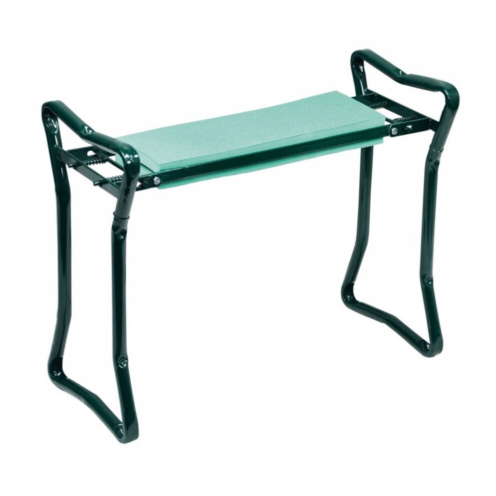 Aidapt Portable Folding Garden Kneeler With Handles & Foam Padded Seat Bench
