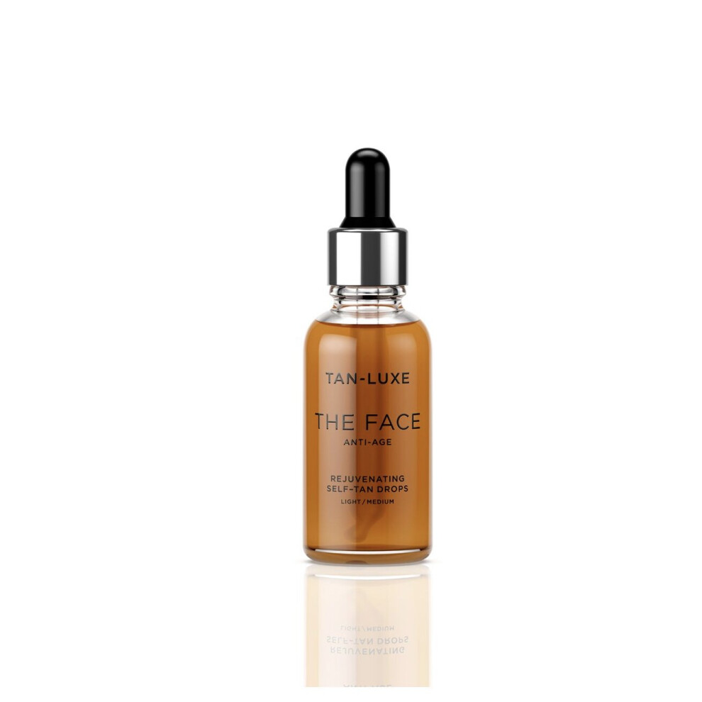 Tan-Luxe The Face Anti-Age Rejuvenating Self-Tan Drops Light/Medium - 30ml