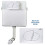 Concealed Toilet Cistern Front Access White Eco Dual Flush 6L/3L 2