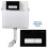 Concealed Toilet Cistern Front Access Black Eco Dual Flush 6L/3L 2