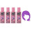 Crazy Color Hair Dye 100ml - Lavender x4 1