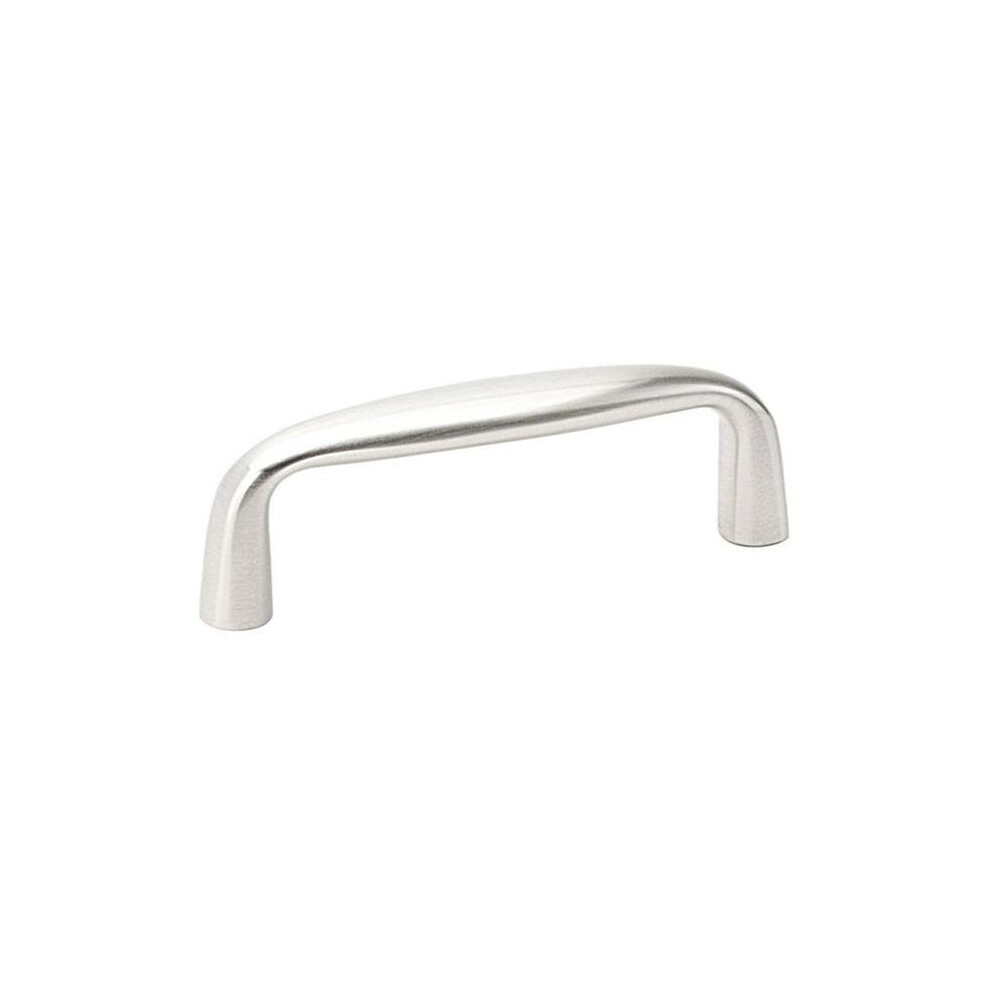 4 In. Center To Center Orbit Cabinet Pull, Satin Nickel 752516105655
