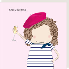 Rosie Made A Thing Merci Buckets Thank You Greeting Card Humour Cards