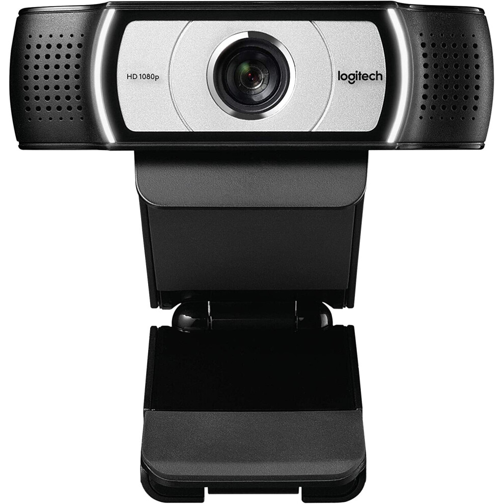 Logitech C930c HD Smart 1080P Webcam with  Zeiss Lens USB Video Camera