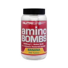 (Banana, 200 Tablets) Nutrisport Amino Bombs 200 Tablets