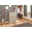 (Two Tier Grey) Stirling Two Tier  Or Three Tier Shoe Cabinets 1