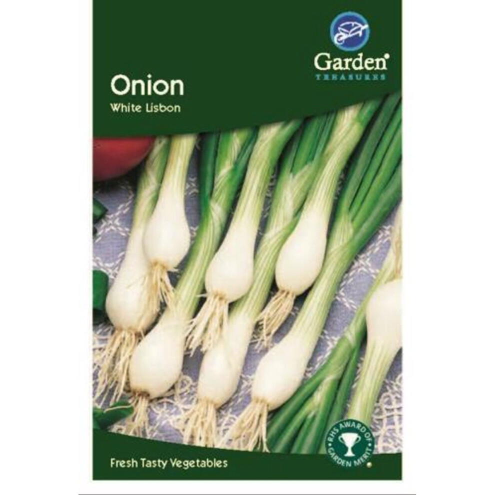 Spring Onion Vegetable Seeds White Lisbon 230 Seeds