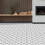 Lantern Pattern Tile Sticker,20 x 300cm 4