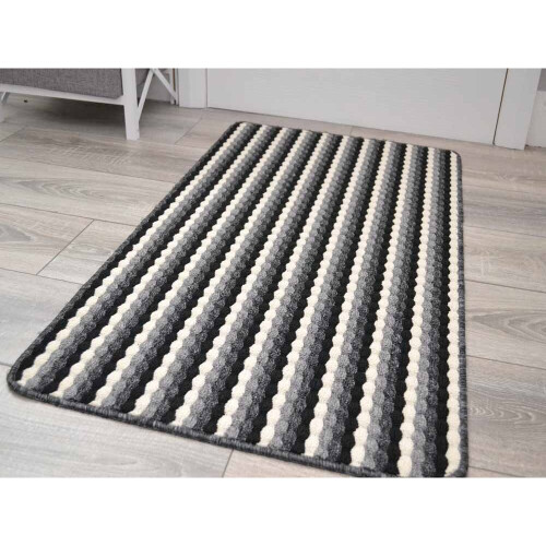 (50cm x 80cm) Large Grey Kitchen Long Hall Runner Rugs Mats