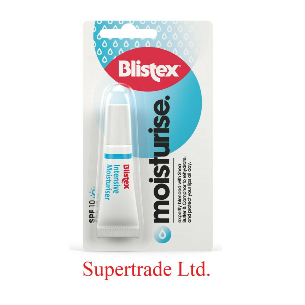 Blistex Intensive Moisturiser With Shea Butter Protect Lips SPF10 - 5g X 6