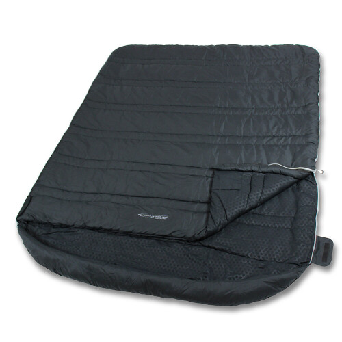 Outdoor Revolution Sun Star 400 Double Sleeping Bag | 3 Season | Colour: Charcoal