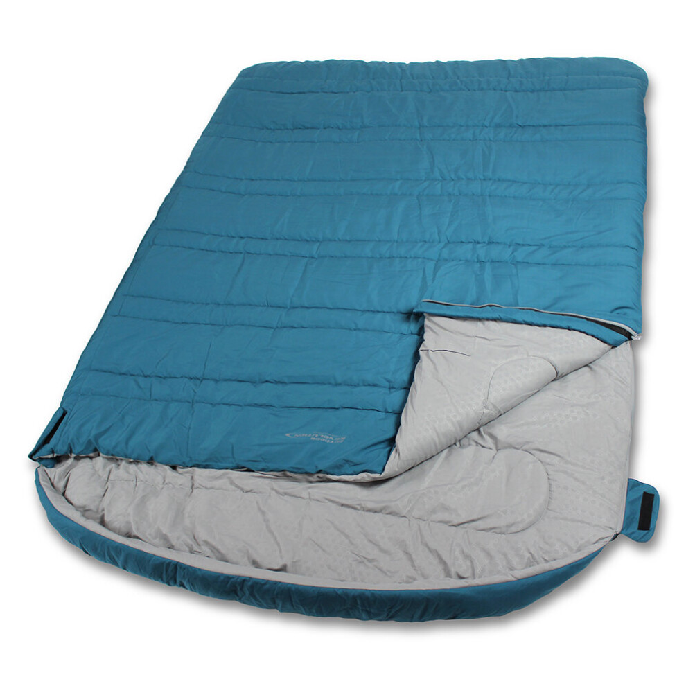 Sun Star 400 Double Sleeping Bag | 3 Season | Colour: Blue Coral