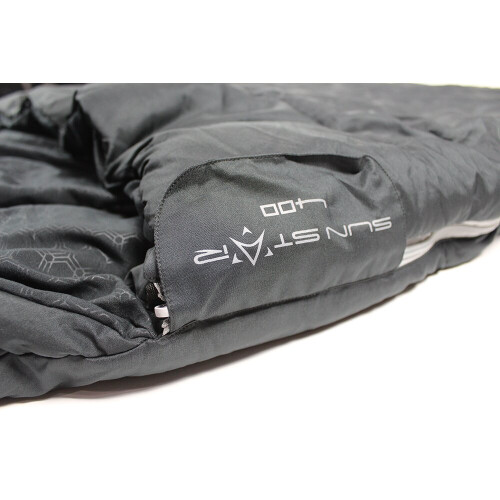 Outdoor Revolution Sun Star 400 Double Sleeping Bag | 3 Season | Colour: Charcoal 1