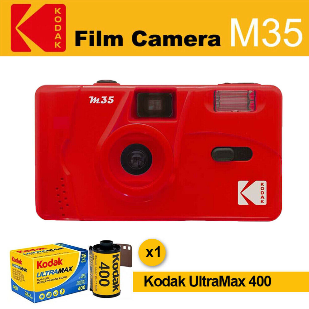 (Red) Kodak Film Camera M35