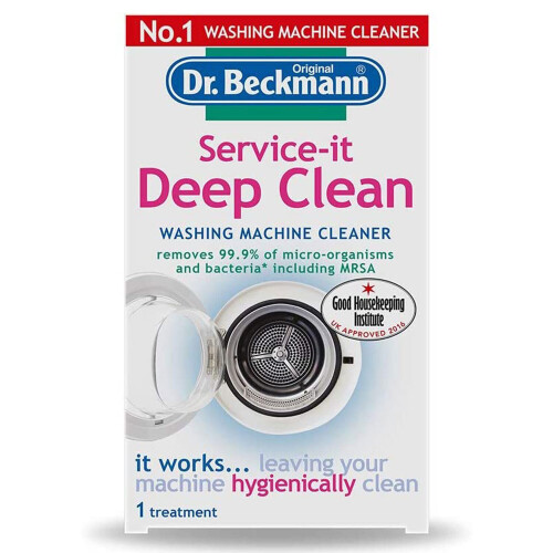 Dr Beckmann 2 x Dr Beckmann Service it Deep Clean 250g Washing Machine Cleaner