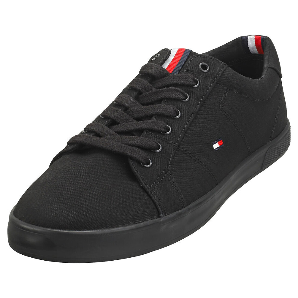 Tommy Hilfiger Harlow 1d Mens Casual Trainers In Black Black - 10 UK