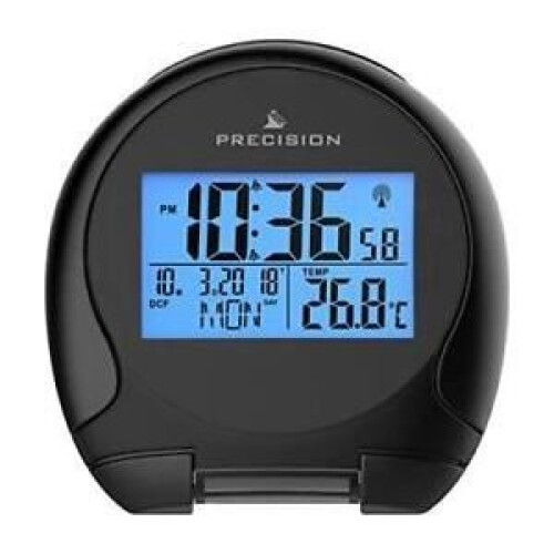 Precision Training AP059 PRECISION RADIO CONTROLLED TRAVEL ALARM CLOCK