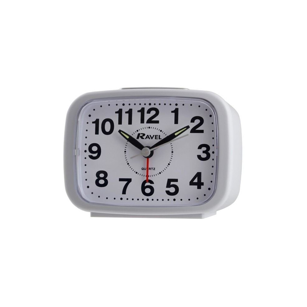 RC008.04 RAVEL ALARM CLOCK WHITE