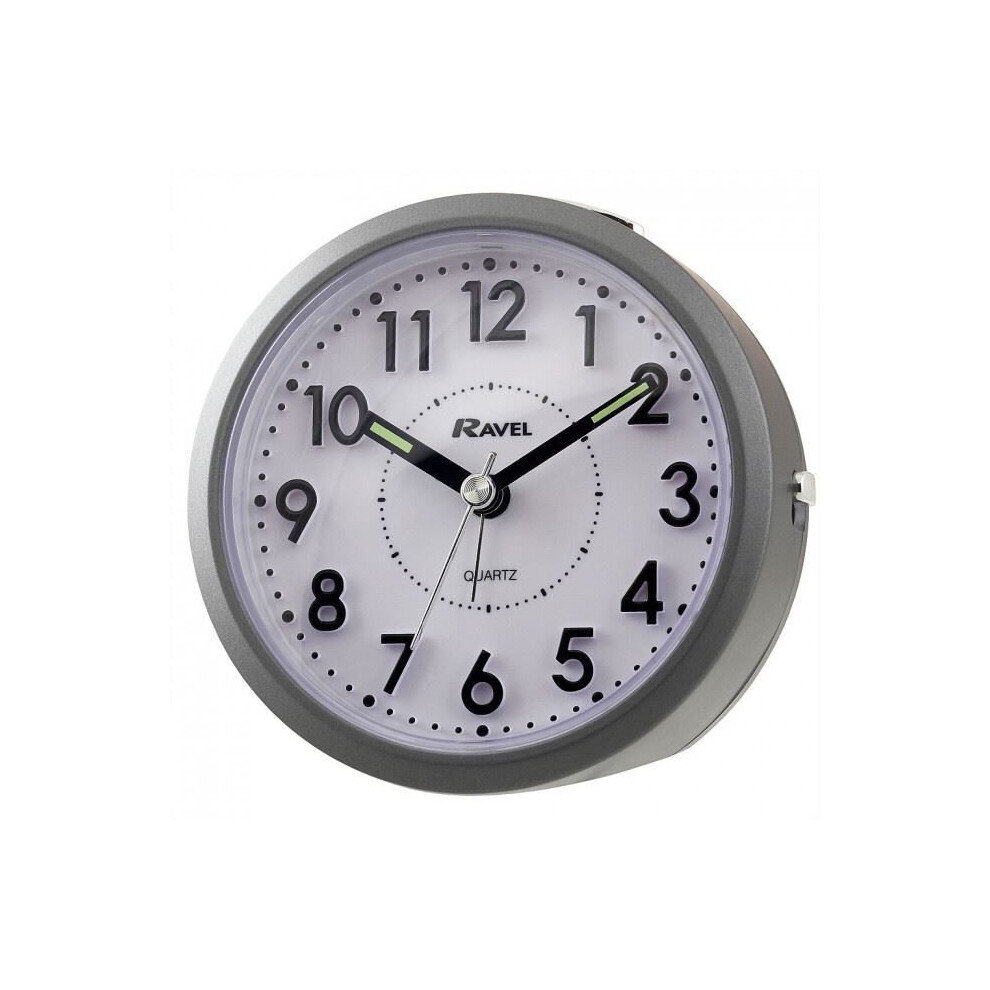 RC029.13 RAVEL ROUND TILT A/CLOCK GREY