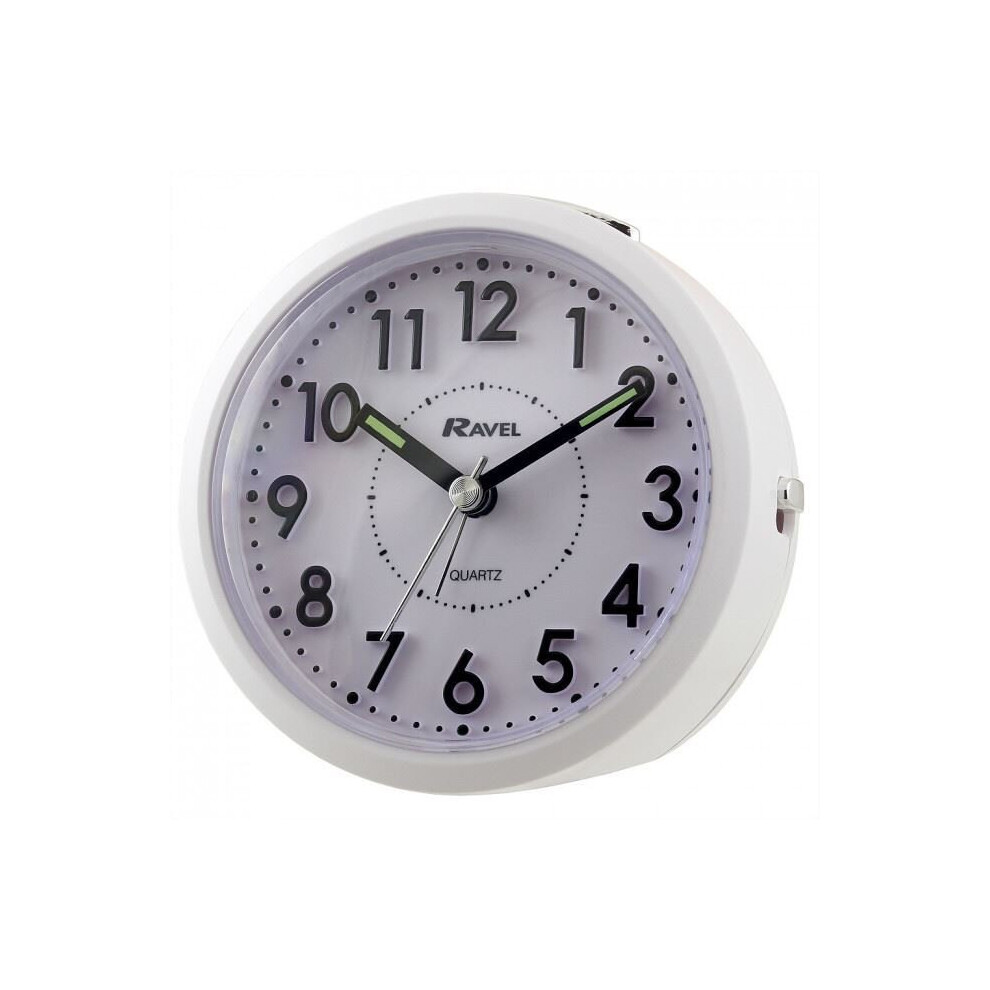 RC029.4 RAVEL ROUND TILT A/CLOCK WHITE