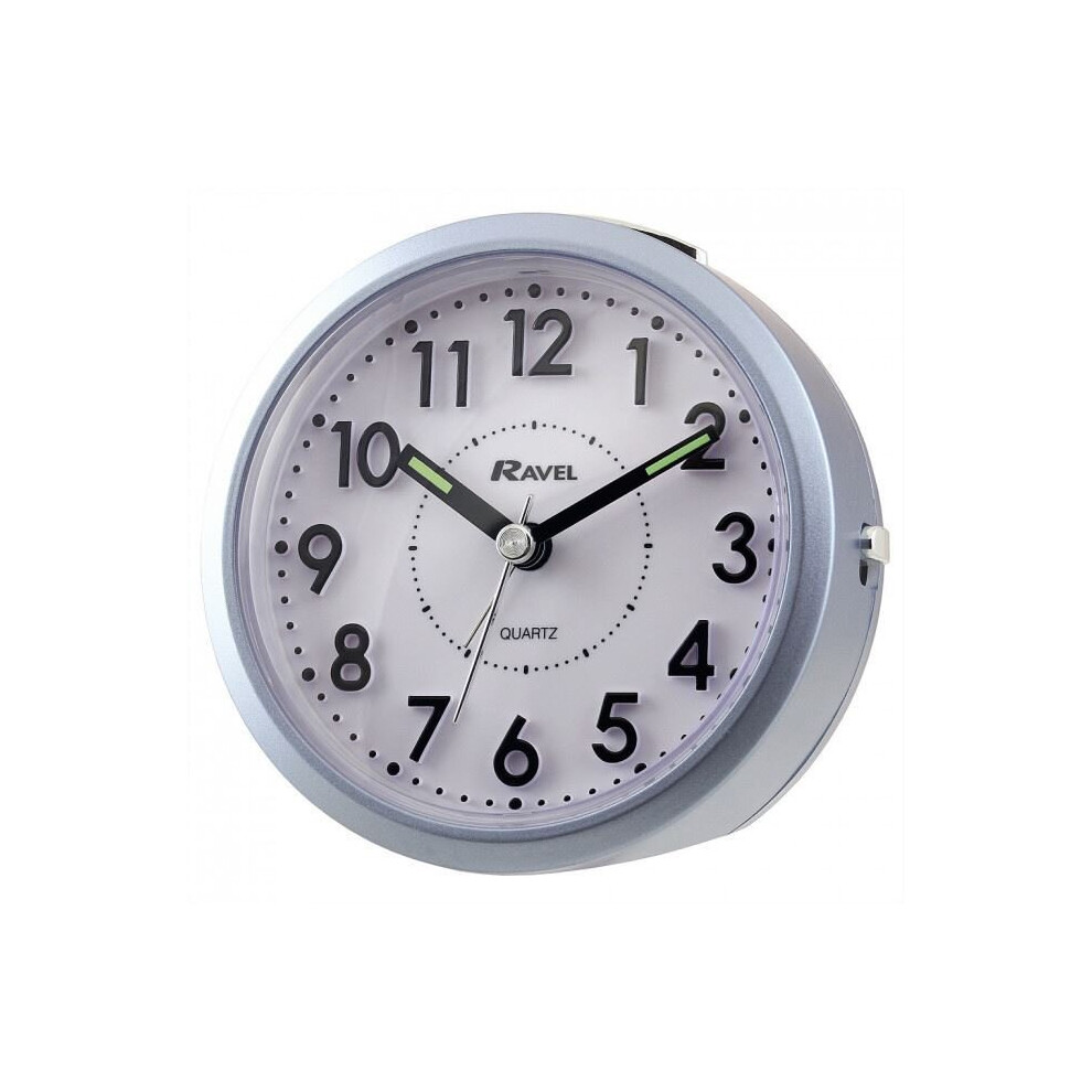 RC029.6 RAVEL ROUND TILT A/CLOCK BLUE