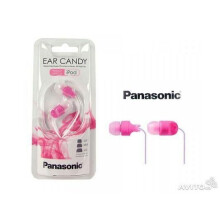 Panasonic Ear Candy Earphones - Pink