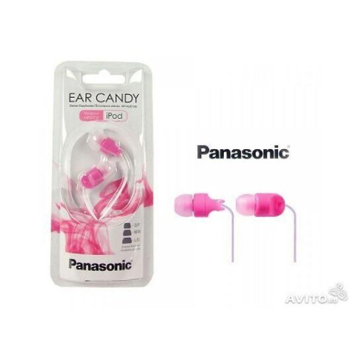 Panasonic Panasonic Ear Candy Earphones - Pink