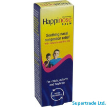 Happinose Balm Soothing Nasal Congestion Relief Colds Catarrah Hayfever 14g X 2