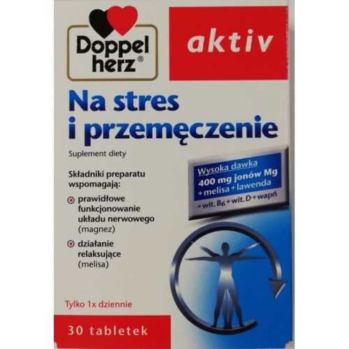 Doppel herz aktiv Na stres i przem?czenie 30 tab for stress melissa ...