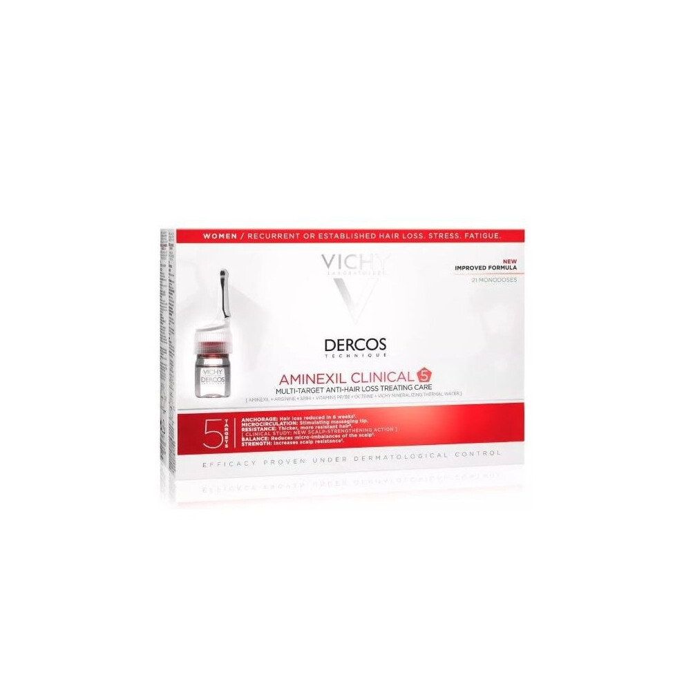 Anti-Hair Loss Treatment Dercos Vichy (21 x 6 ml)