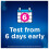 Clearblue Clearblue Early Pregnancy Test 6 Days Early Detection Testing Kits - 2 Tests 2