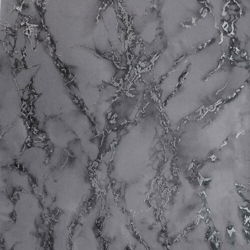 Arthouse Arthouse Carrara Marble Effect Wallpaper Silver Charcoal Grey Glitter Vinyl Roll 2