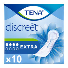 TENA Discreet Extra Incontinence Protection (590 ml), confezione da 10