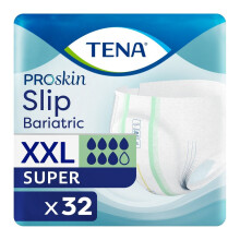 TENA Slip Bariatric Super XXL (2900ml) 32 Pack Incontinence Protection