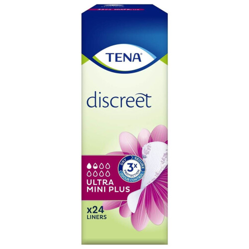 Tena TENA Discreet Ultra Mini Plus (140ml) 24 Pack Incontinence Protection 2